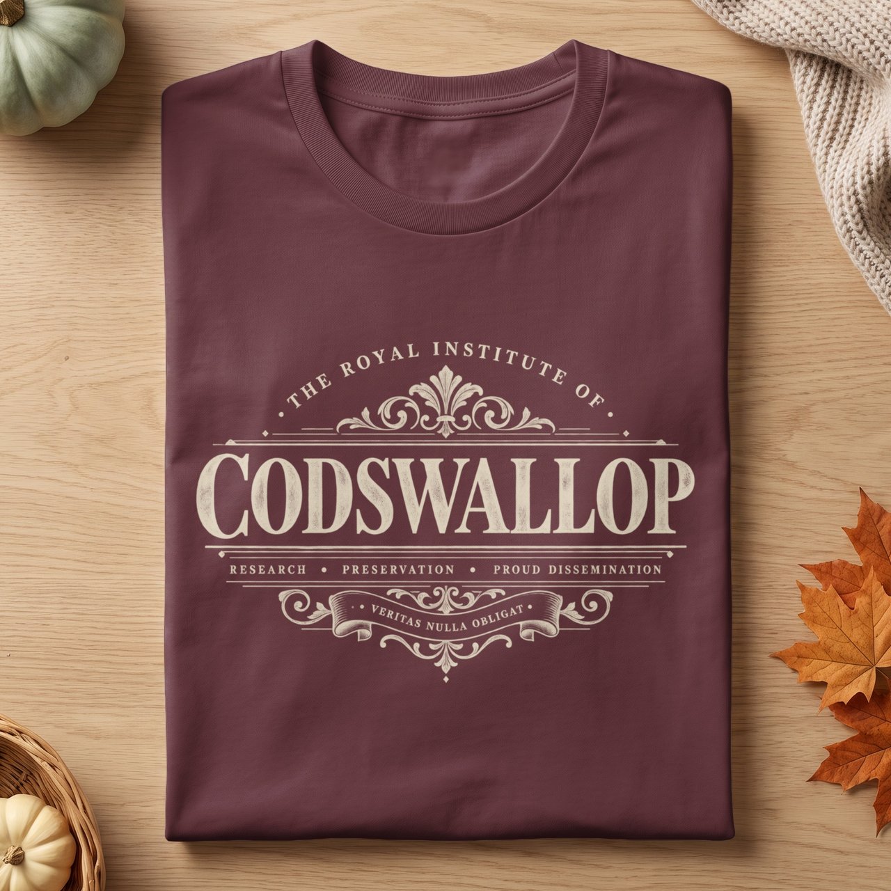 Royal Institute of Codswallop Tee