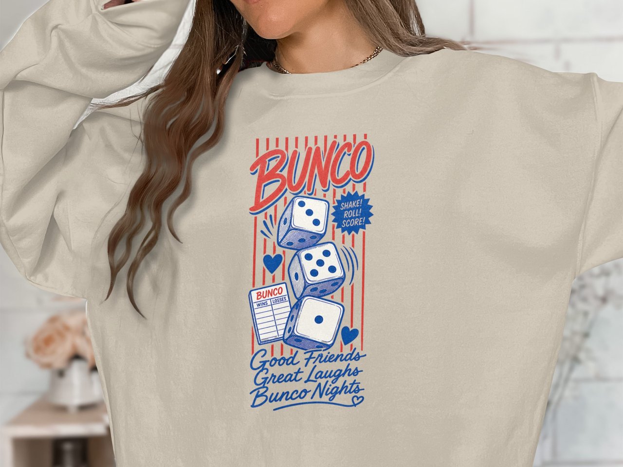 Retro Bunco Vibes Sweatshirt