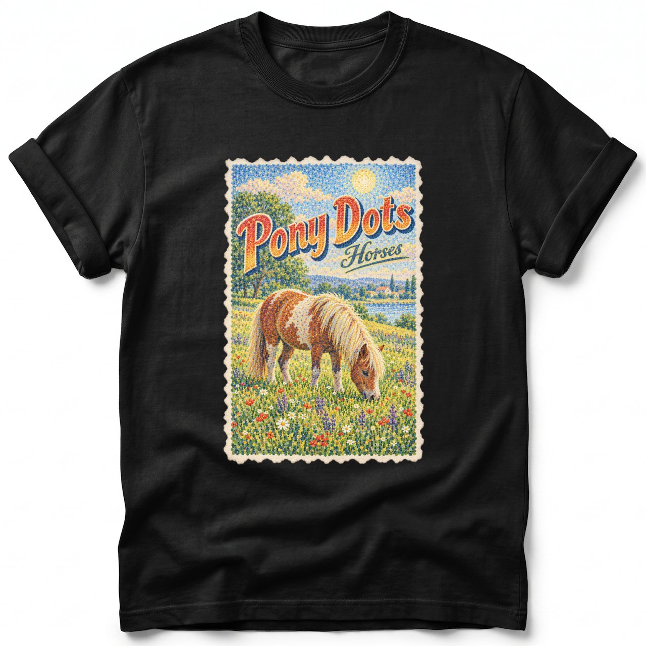Pony Dots ~ Comfort Colors Premium Tee