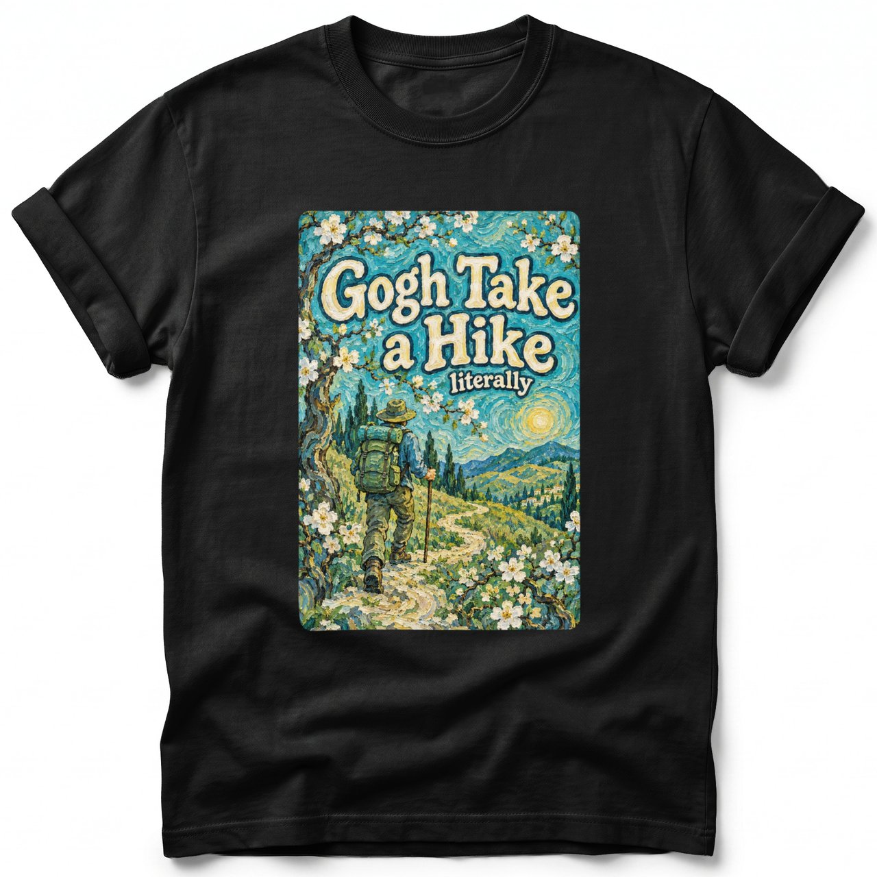 Gogh Take a Hike ~ Comfort Colors Premium Tee