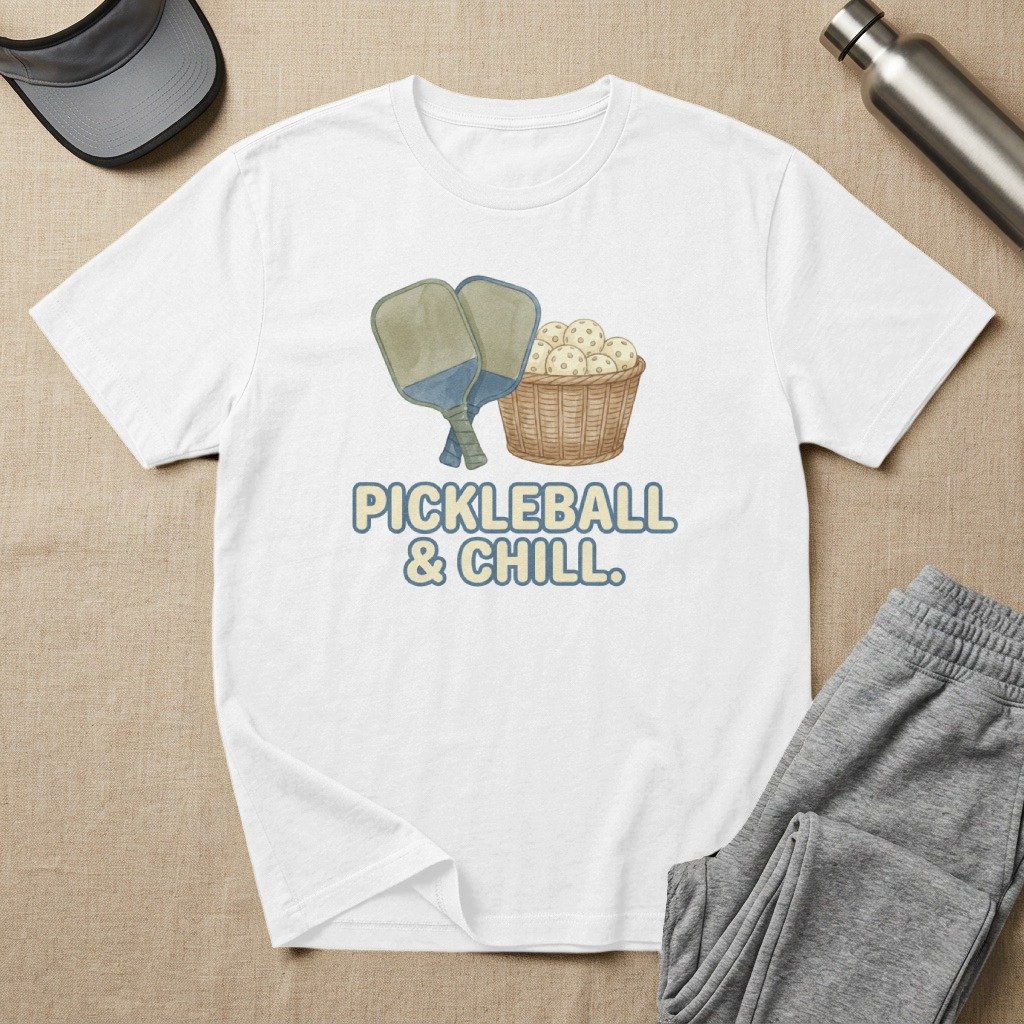 Pickleball & Chill Tee