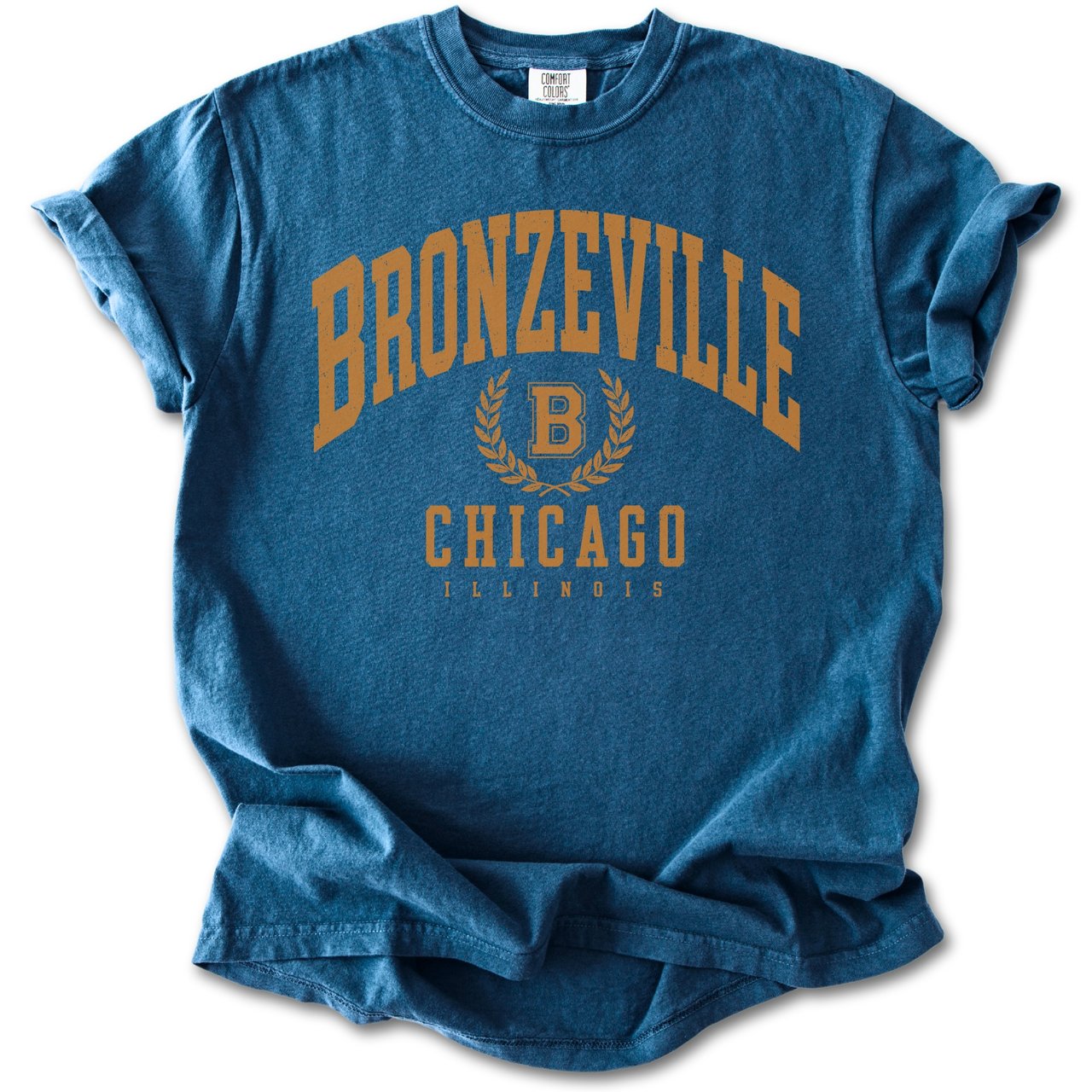 Bronzeville Chicago Crest Tee
