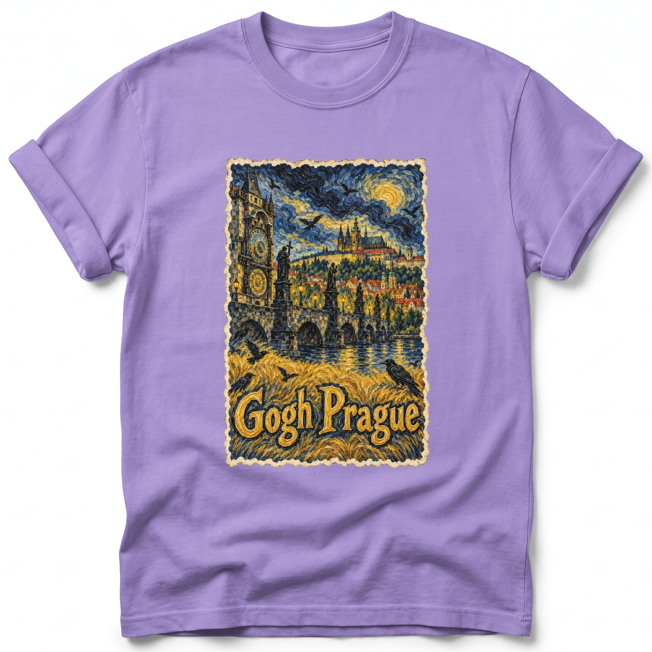 Gogh Prague ~ Comfort Colors Premium Tee