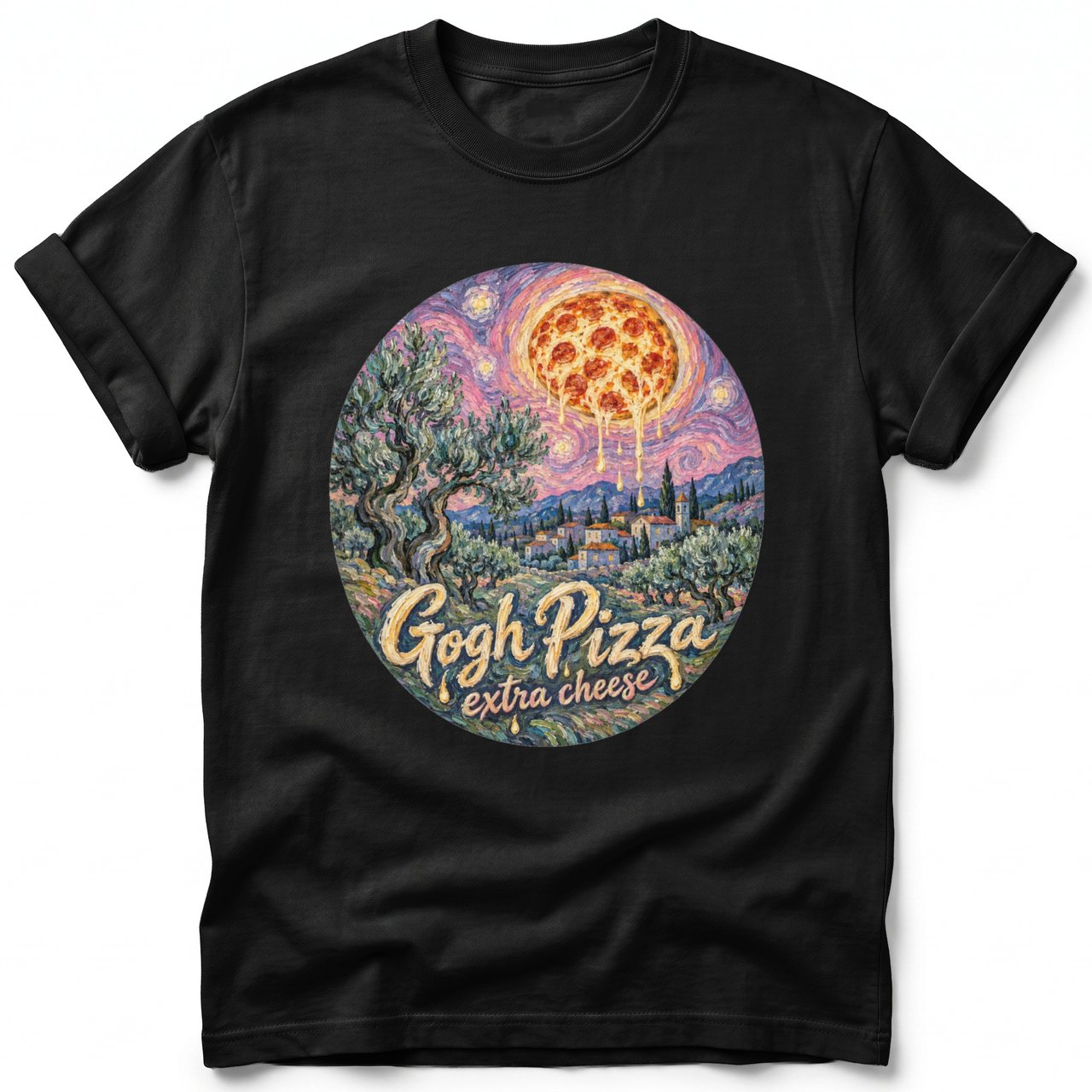Gogh Pizza ~ Comfort Colors Premium Tee