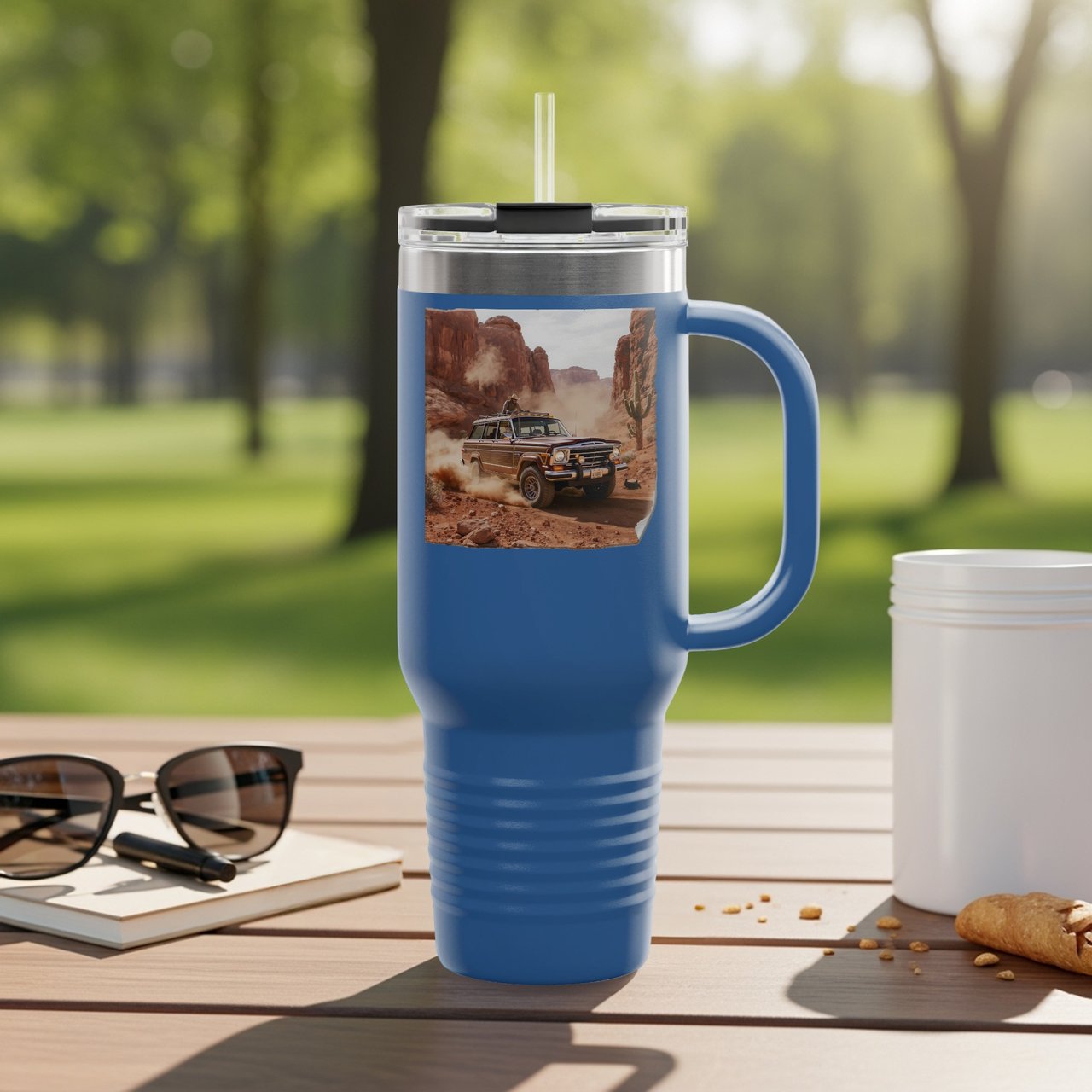 Grand Wagoneer Tumbler, The Waggy Cup, Car Lover Gift, Off Road Vehicle, Cars at Petralla Shop, Unique Tumblers, Classic Car Tumbler
