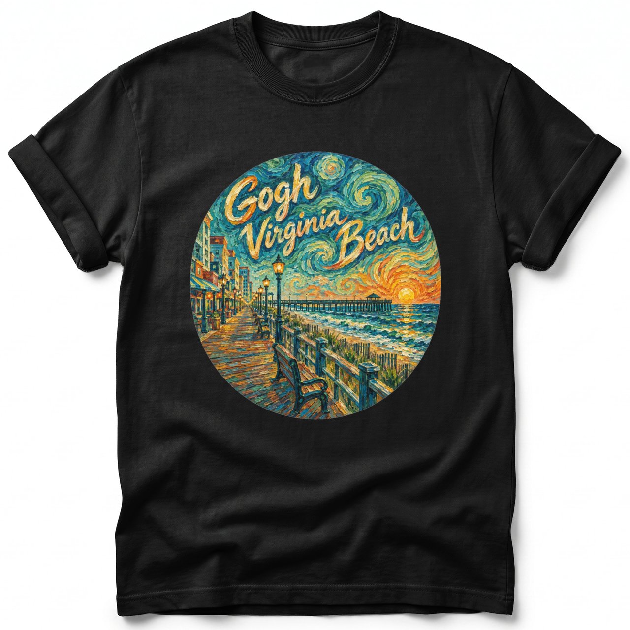 Gogh Virginia Beach ~ Comfort Colors Premium Tee