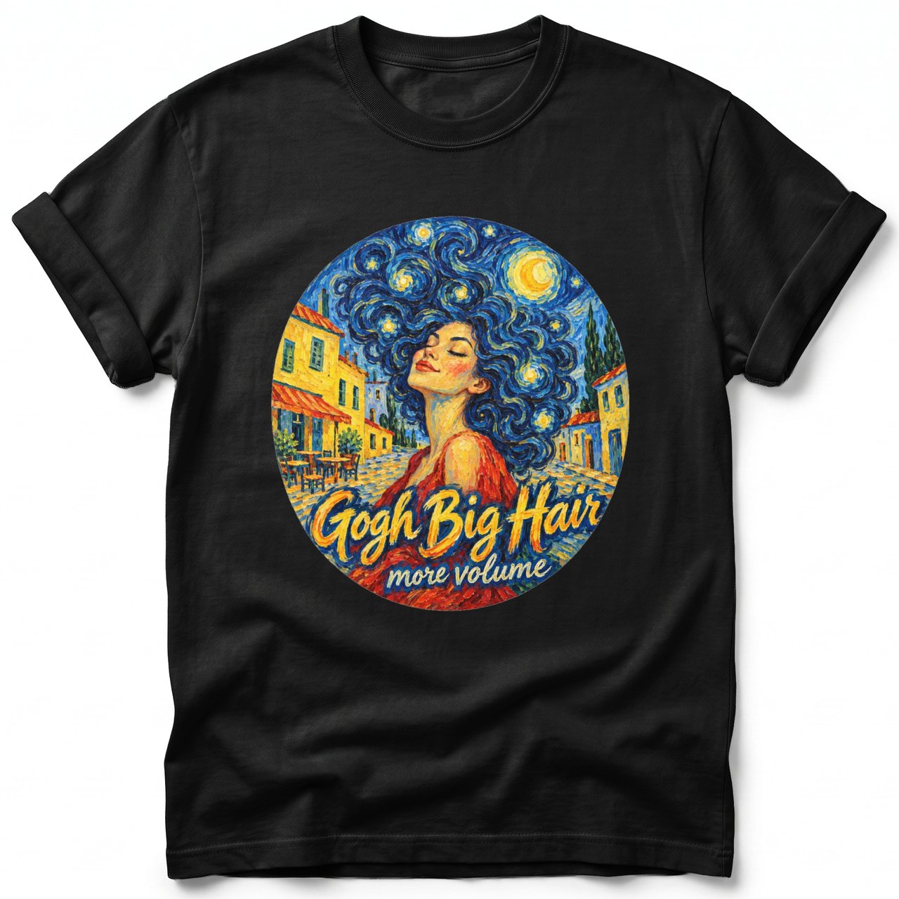 Gogh Big Hair ~ Comfort Colors Premium Tee