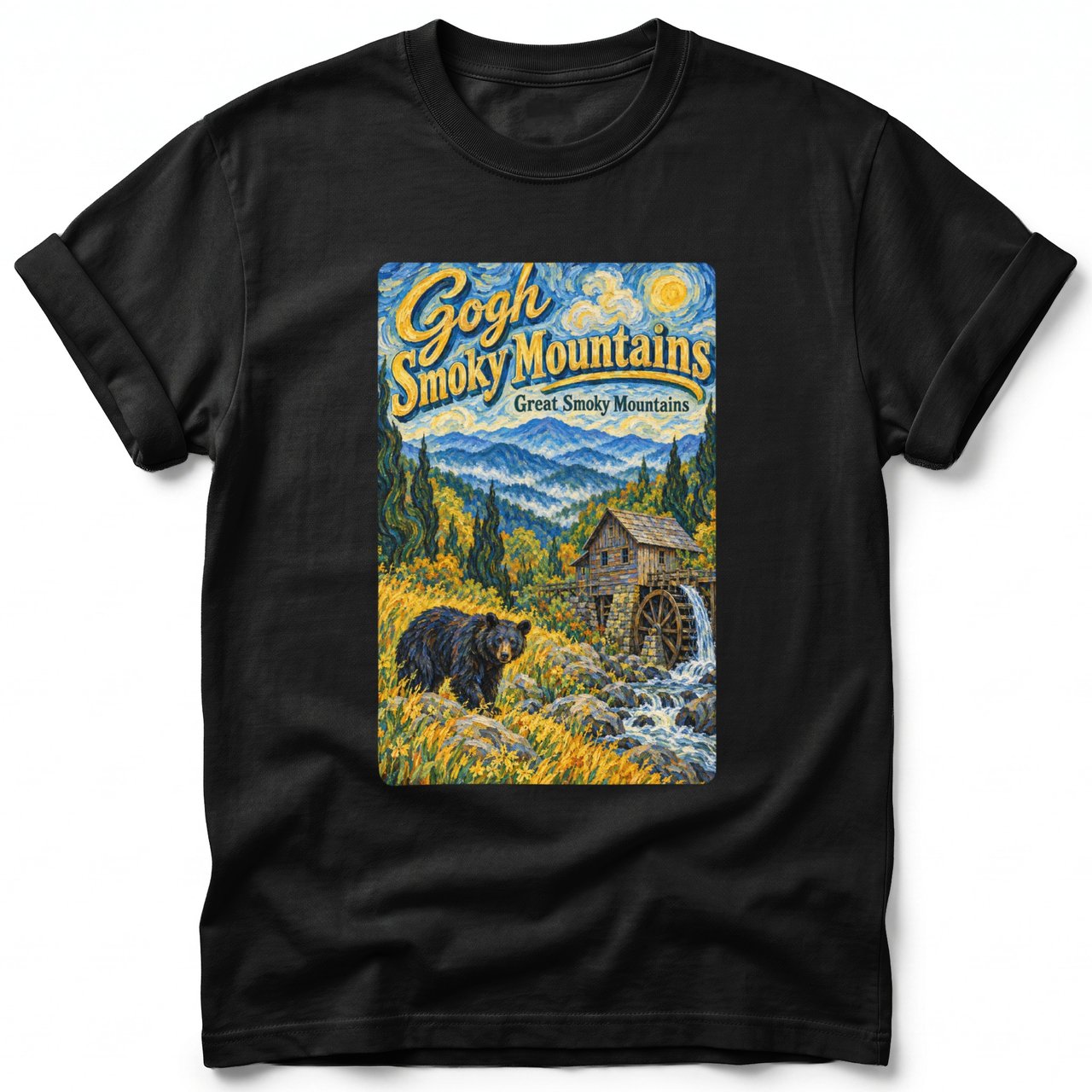 Gogh Smoky Mountains ~ Comfort Colors Premium Tee