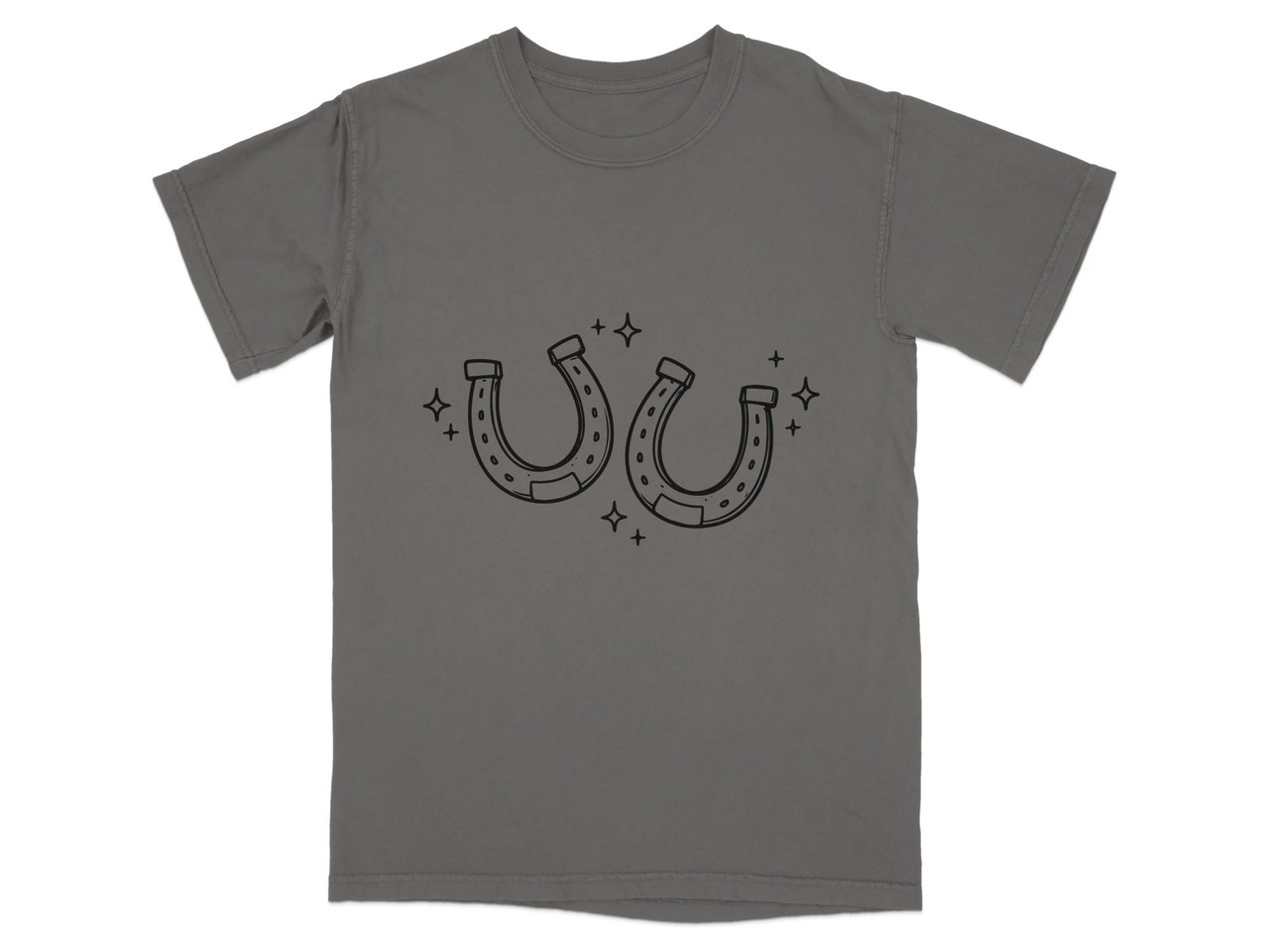 Whimsical Lucky Horseshoe T-Shirt ✨