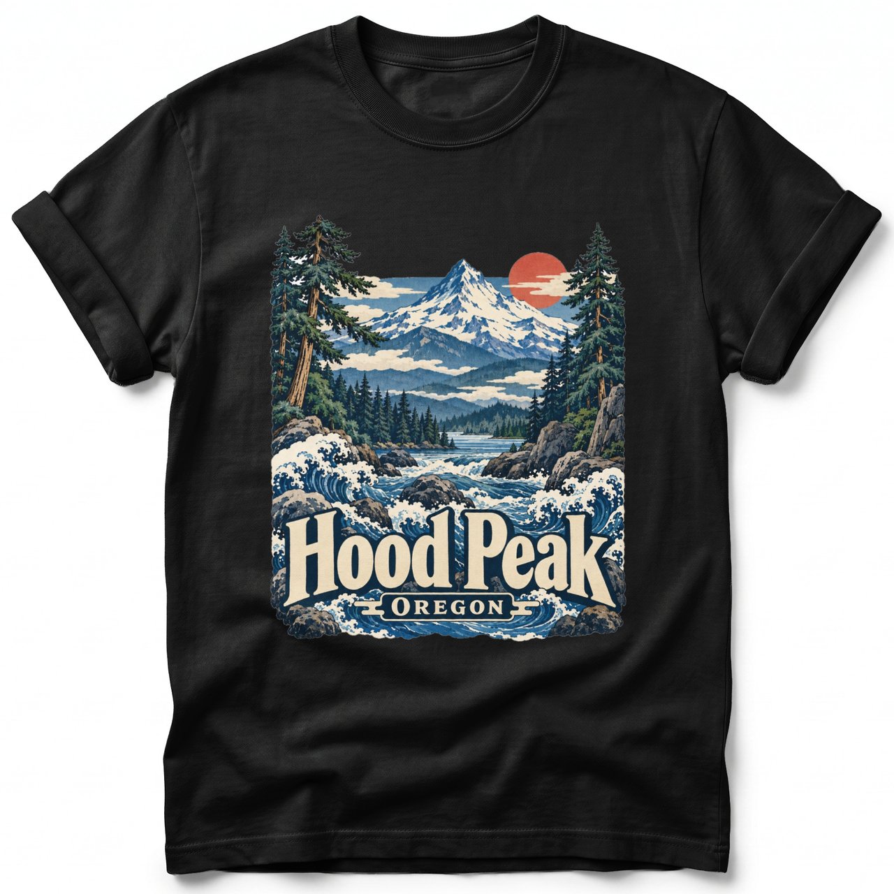 Hood Peak ~ Comfort Colors Premium Tee