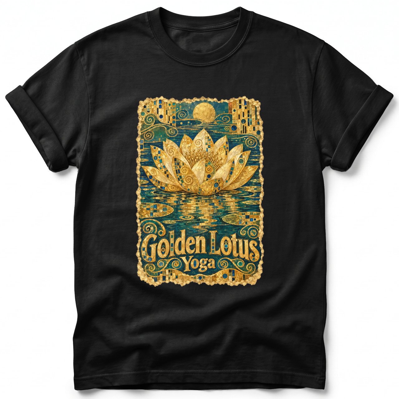 Golden Lotus ~ Comfort Colors Premium Tee