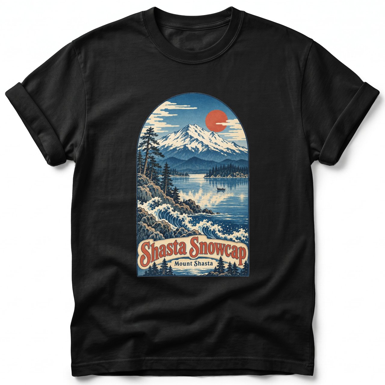 Shasta Snowcap ~ Comfort Colors Premium Tee