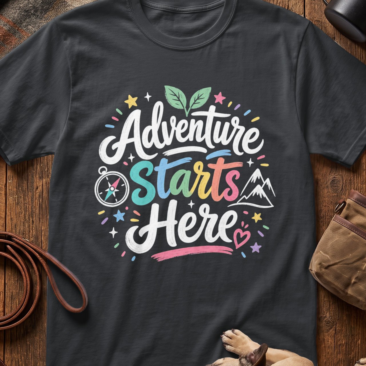 Adventure Starts Here T-Shirt