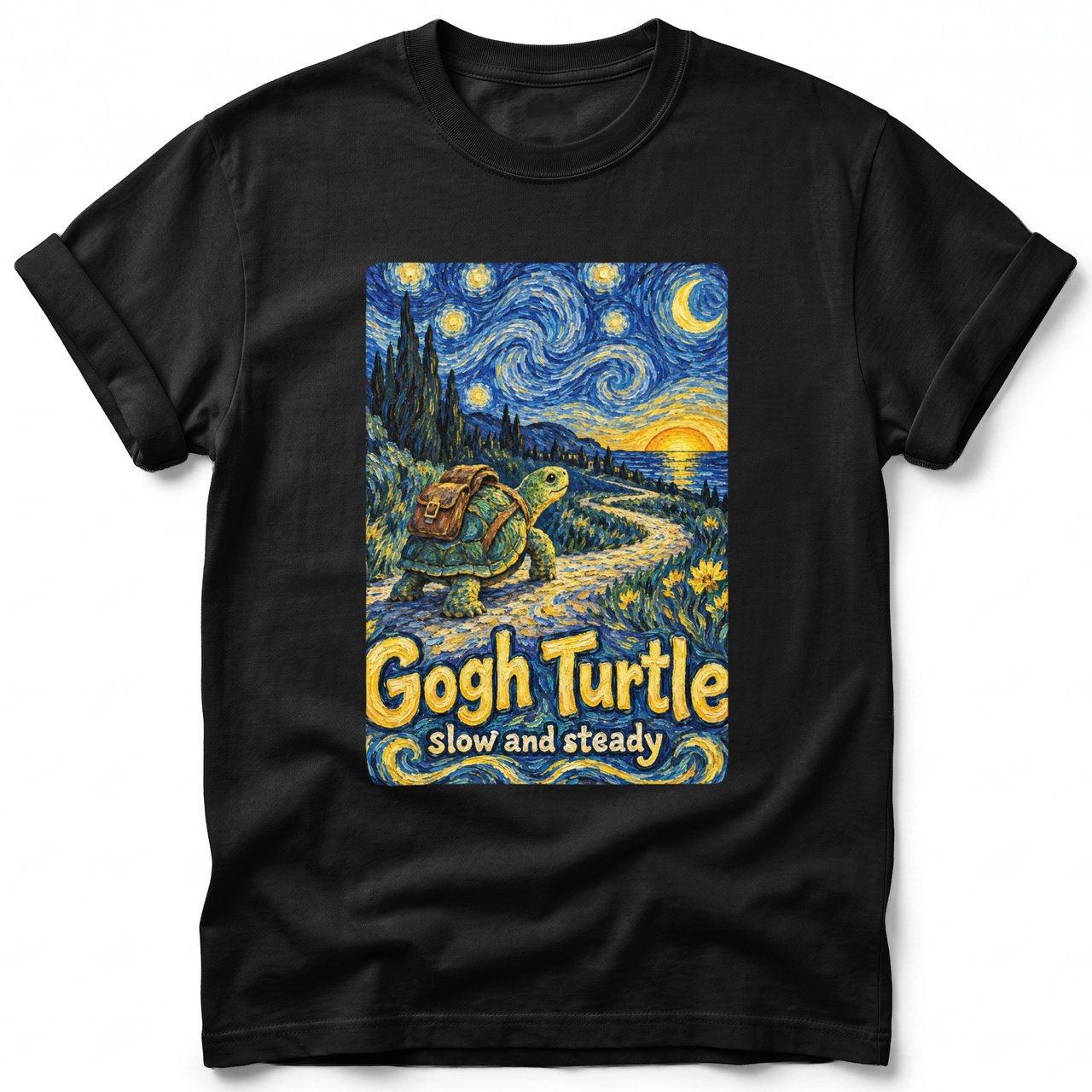 Gogh Turtle ~ Comfort Colors Premium Tee