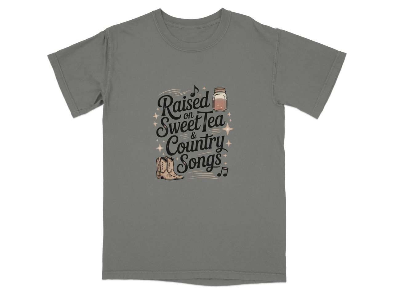 Raised on Sweet Tea & Country Songs Tee