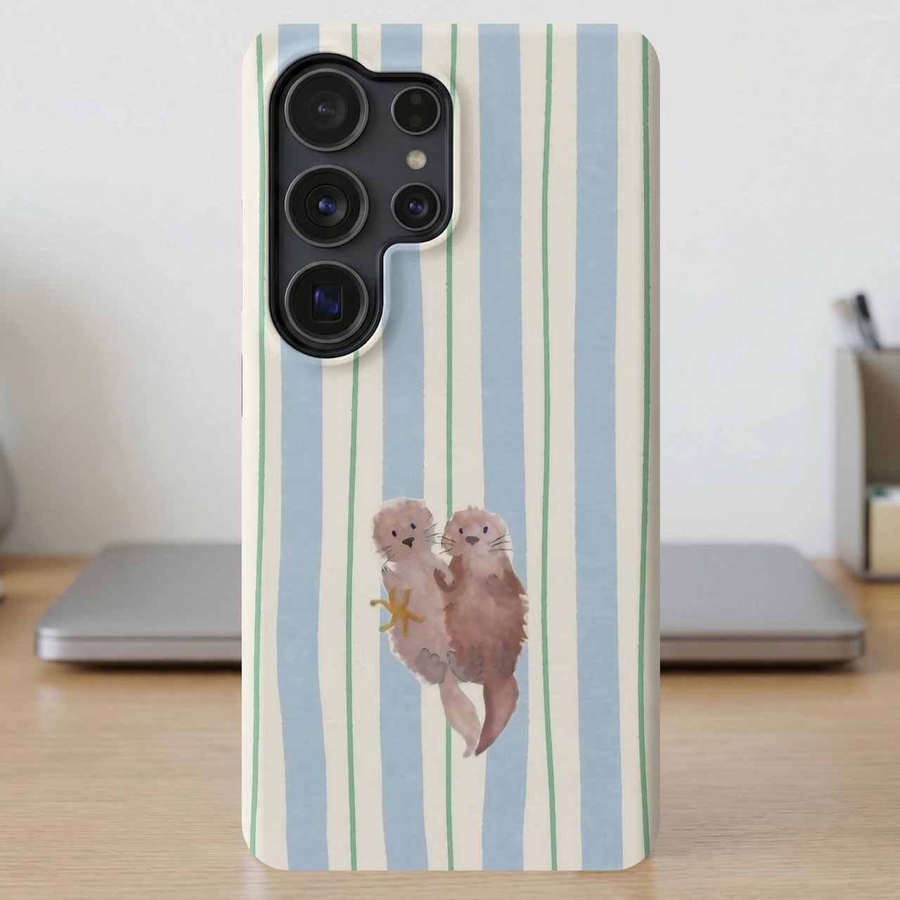 Floating Otters MagSafe® Phone Case