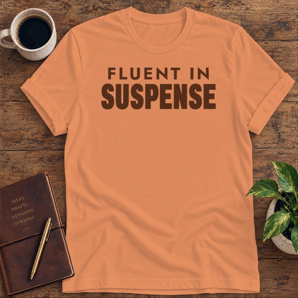 Fluent in Suspense Softstyle Tee