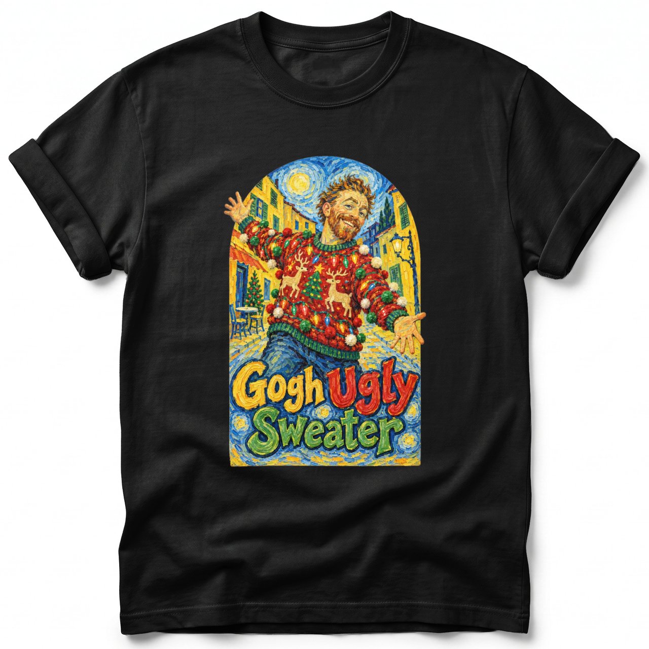 Gogh Ugly Sweater ~ Comfort Colors Premium Tee