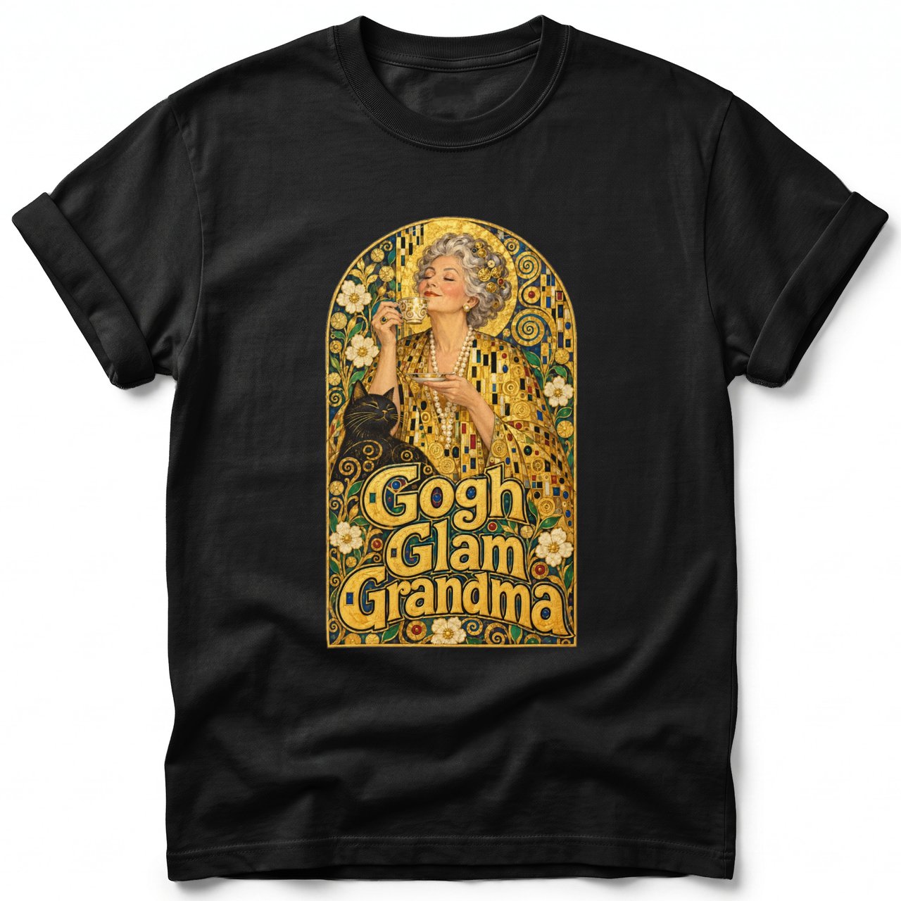 Gogh Glam Grandma ~ Comfort Colors Premium Tee