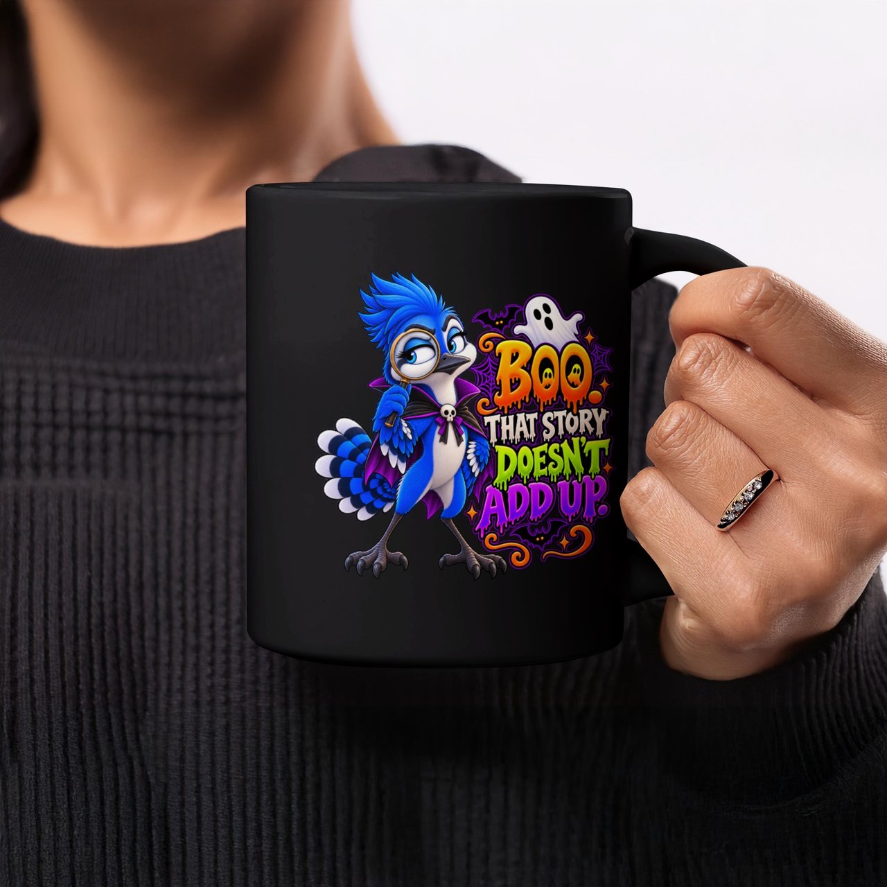 Boo That Story Doesn't Add Up Mug