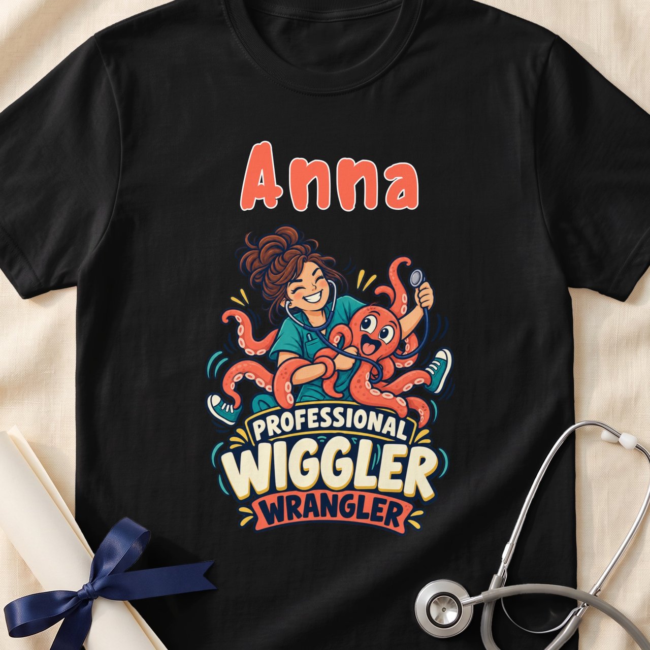 Custom Nurse Shirt Name