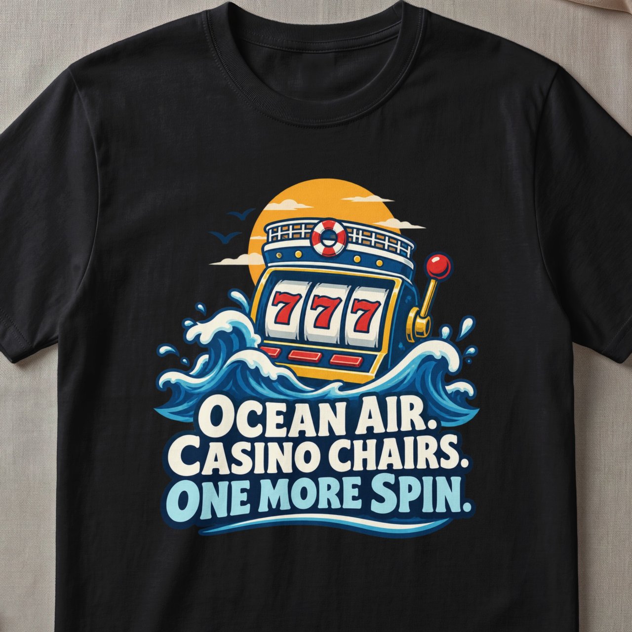 Ocean Air Casino Chairs T-Shirt
