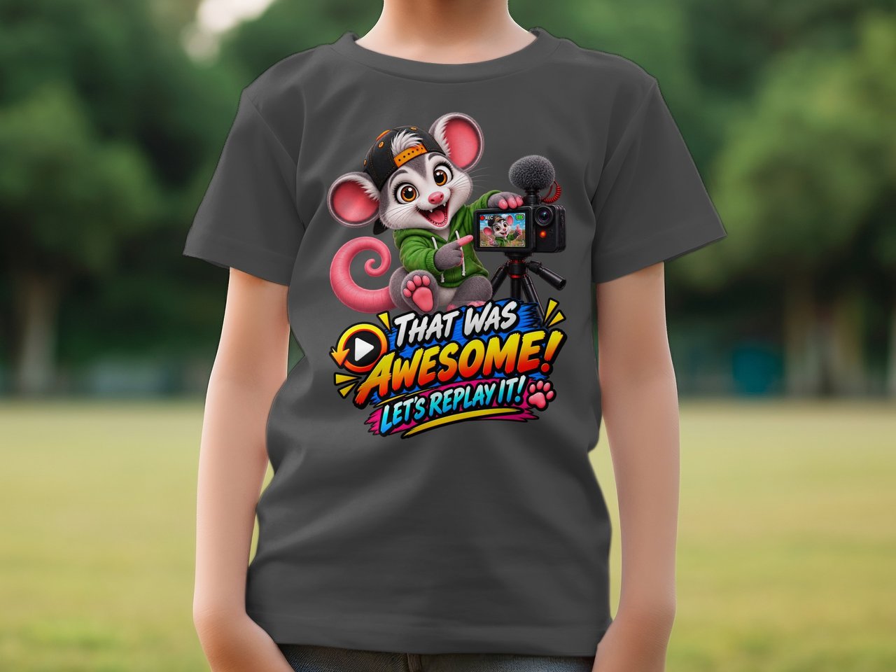 That Was Awesome Parker the Possum Tee