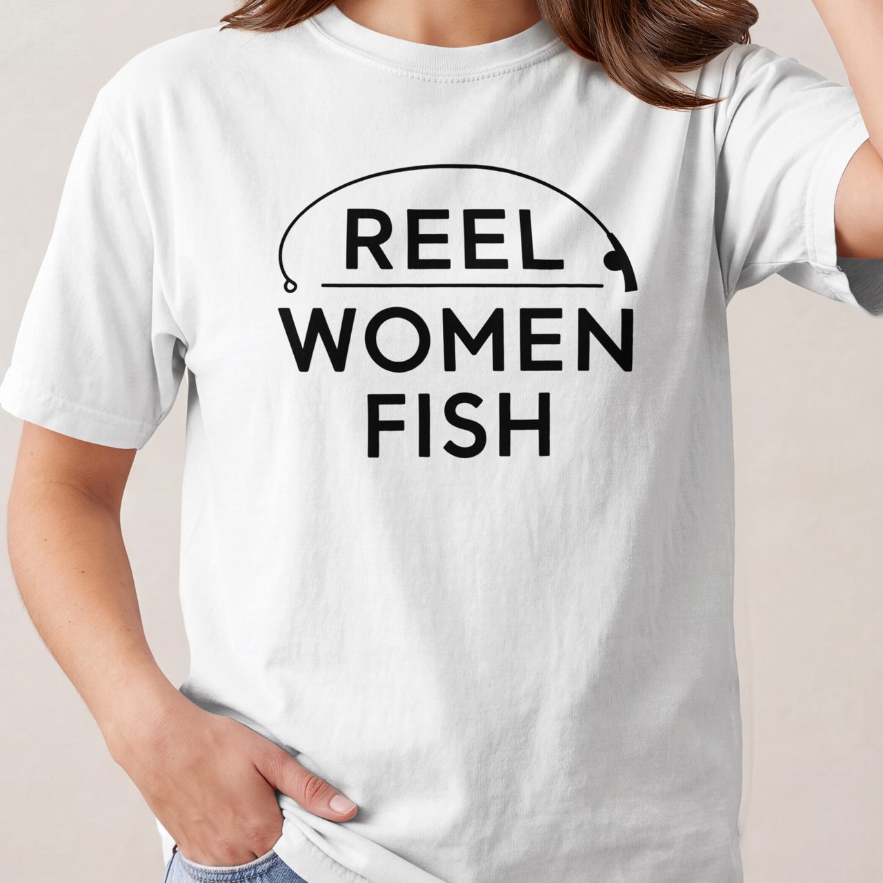 Reel Women Fish Design