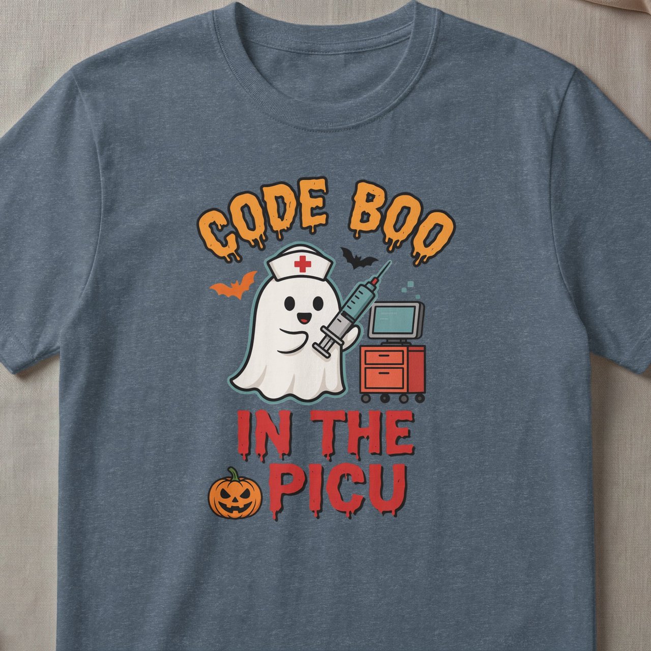 Code Boo In The PICU Tee