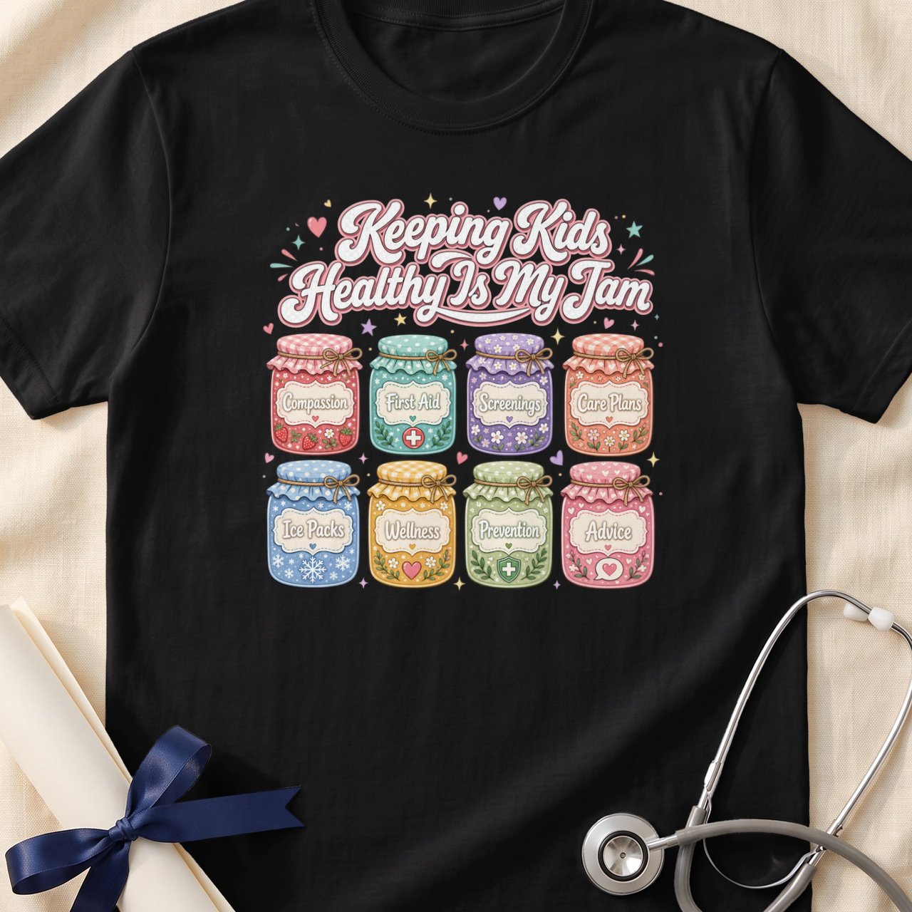 Keeping Kids Healthy Is My Jam T-Shirt