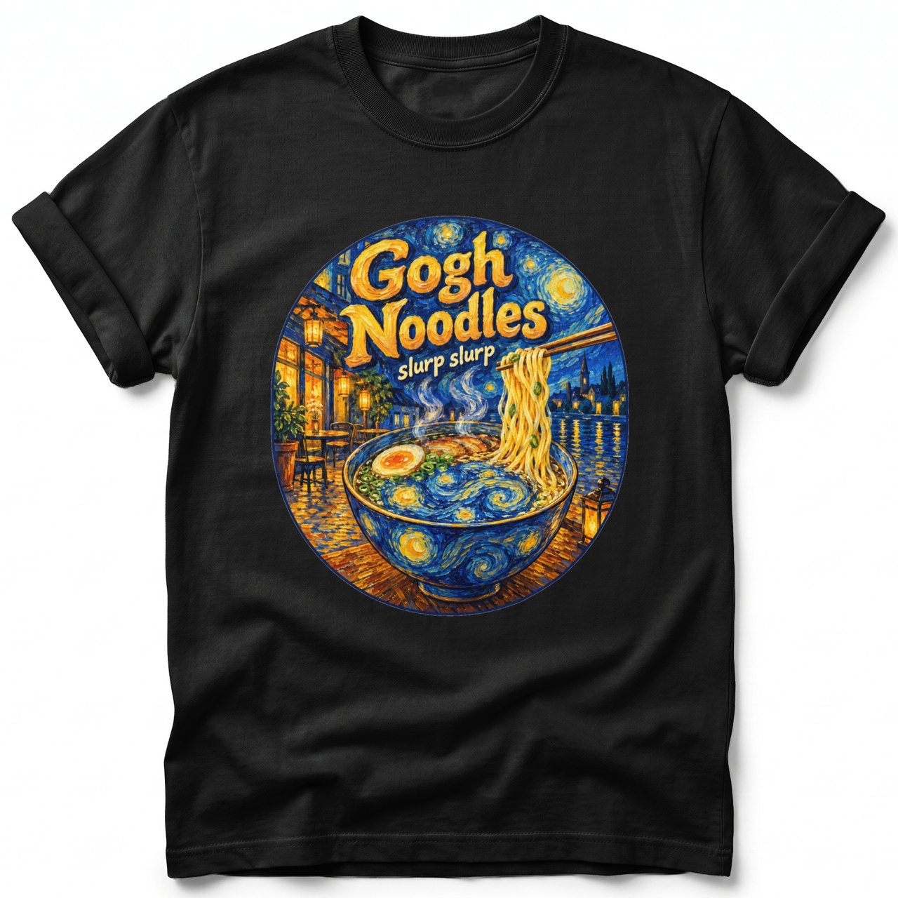 Gogh Noodles ~ Comfort Colors Premium Tee