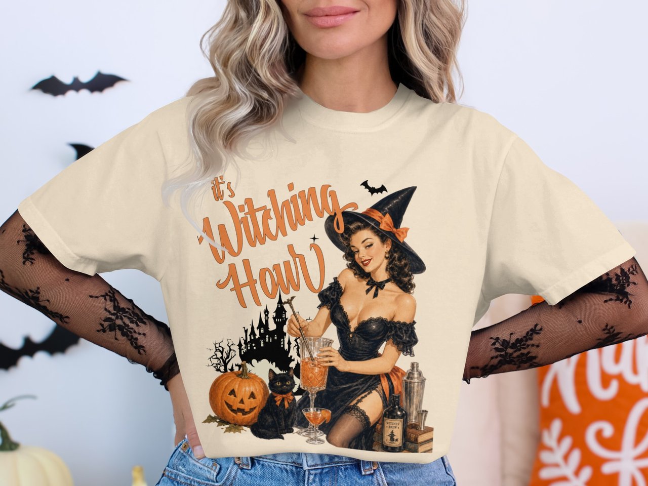 Witching Hour Pin-Up T-Shirt