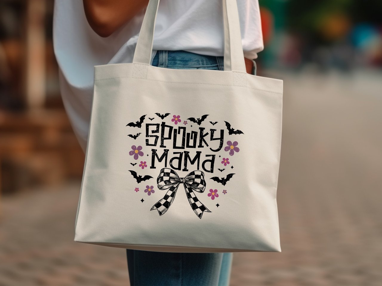 Spooky Mama Tote Bag
