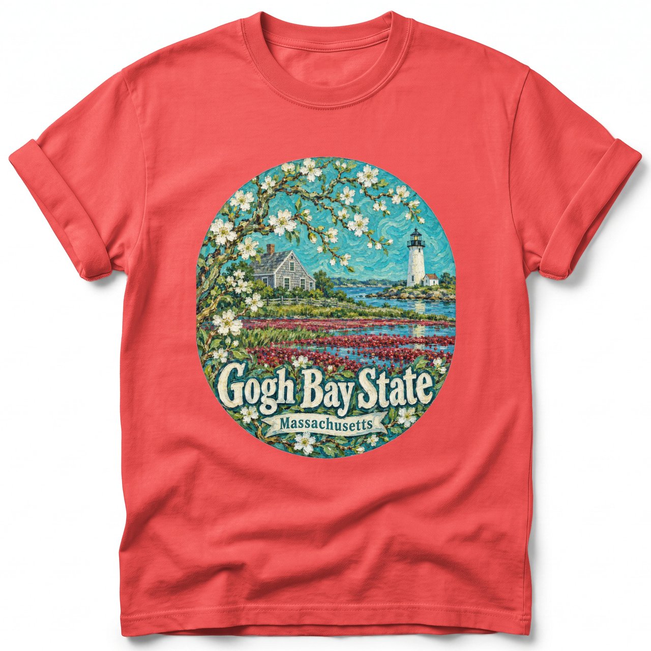 Gogh Bay State ~ Comfort Colors Premium Tee