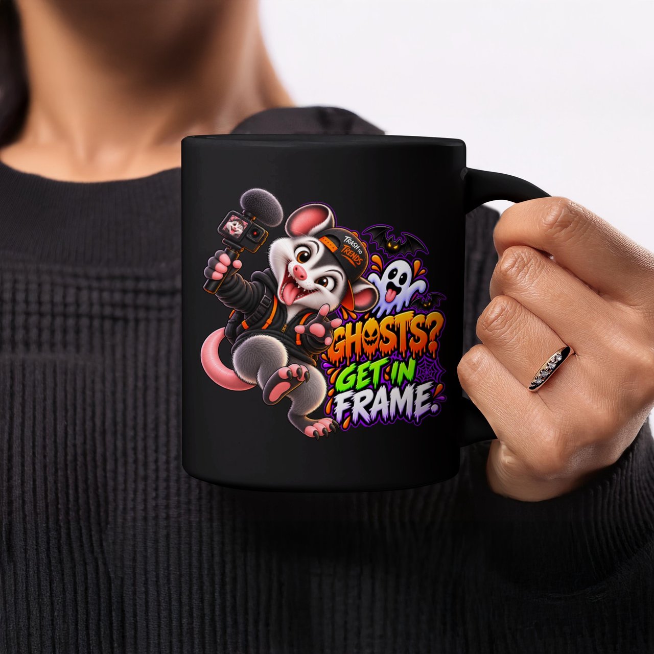 Ghosts Get In Frame Mug