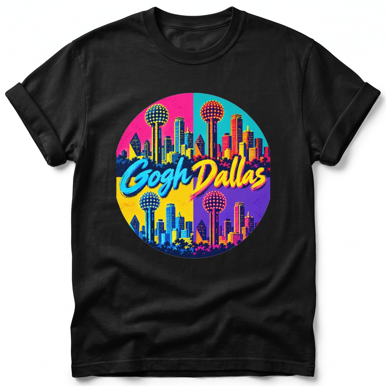 Gogh Dallas ~ Comfort Colors Premium Tee