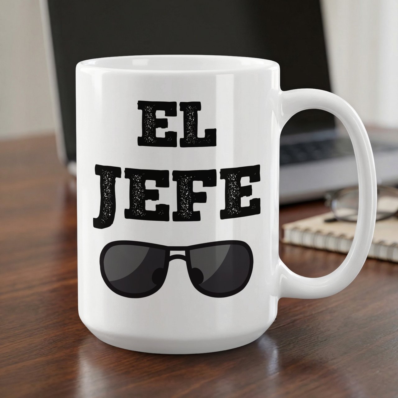El Jefe Mug – Funny Boss Gift in Spanish