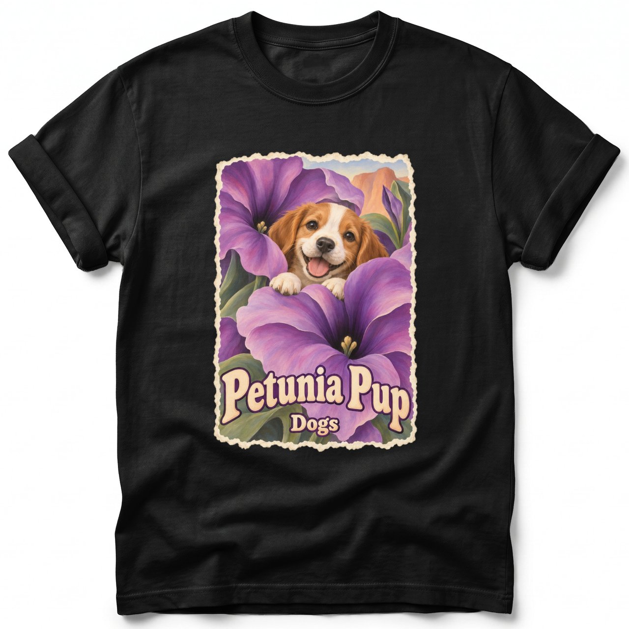 Petunia Pup ~ Comfort Colors Premium Tee