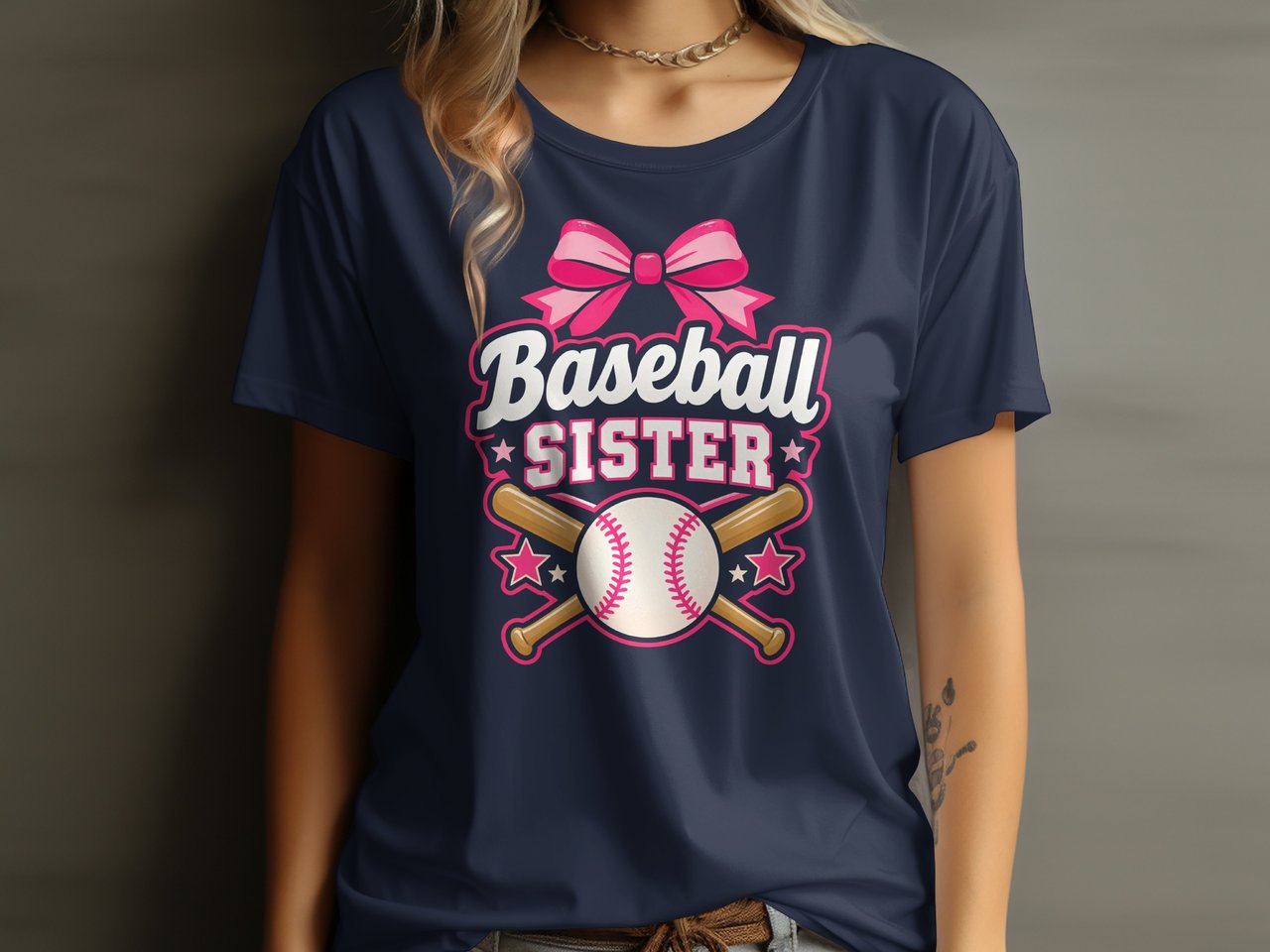 Baseball Sister Tee or Sweatshirt