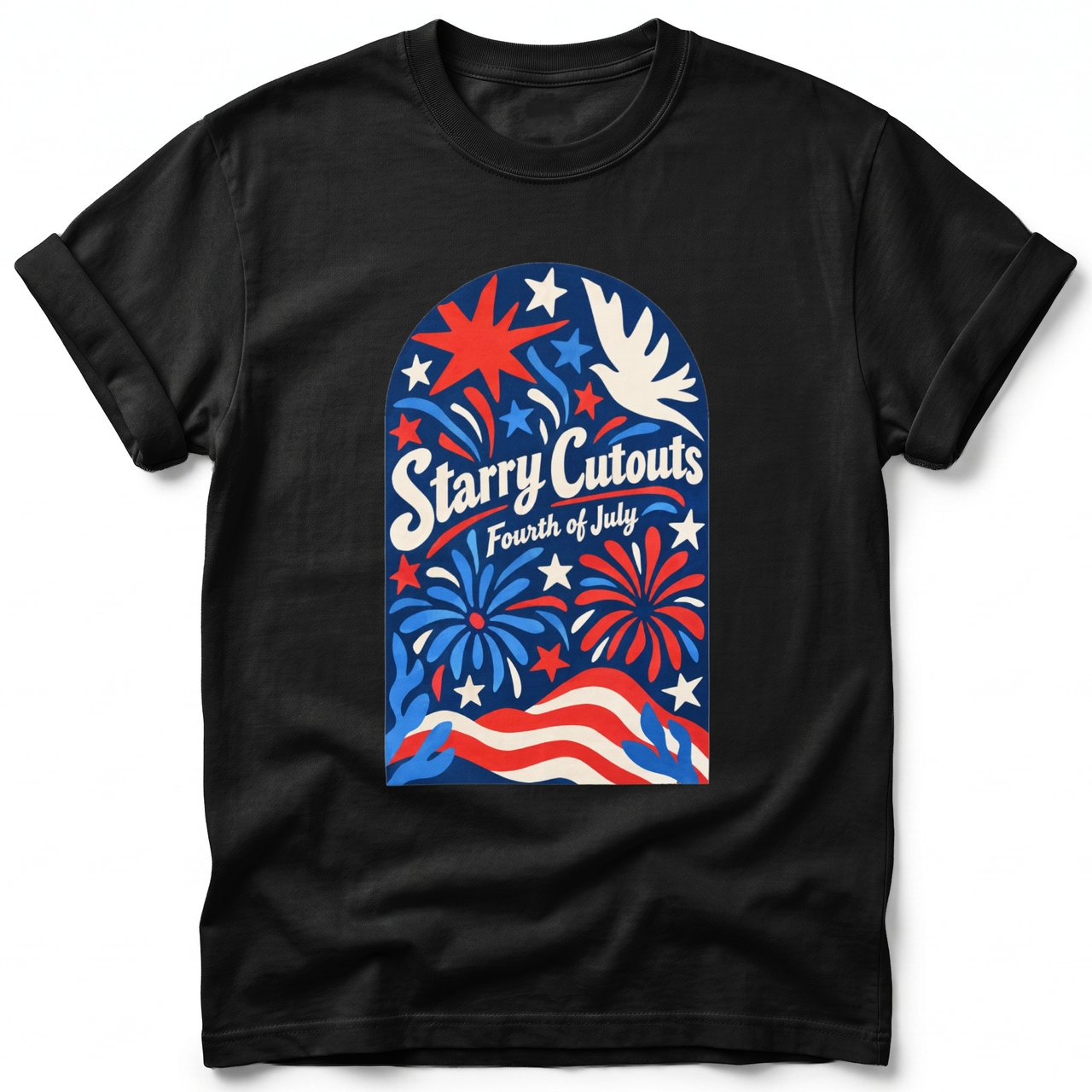 Starry Cutouts ~ Comfort Colors Premium Tee