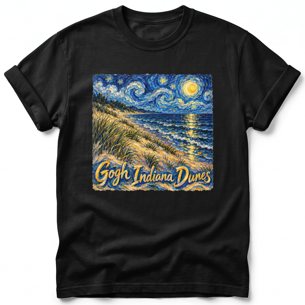 Gogh Indiana Dunes ~ Comfort Colors Premium Tee