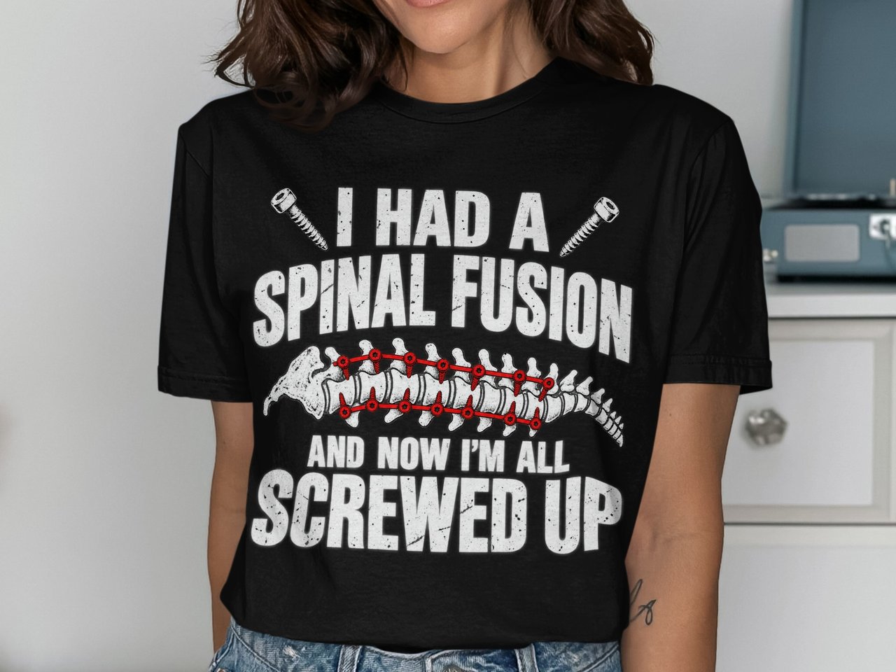 Spinal Fusion All Screwed Up Tee