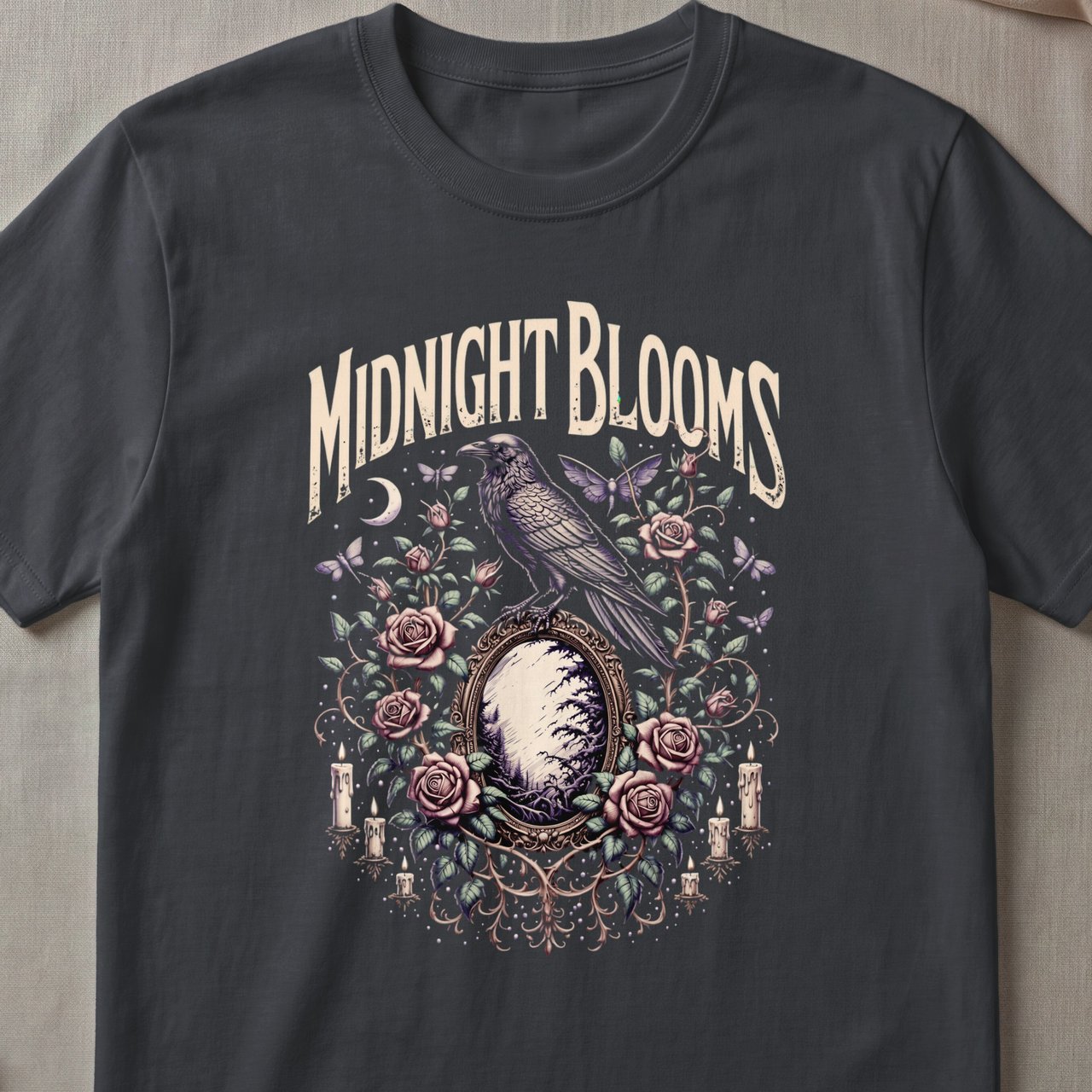 Midnight Blooms Tee