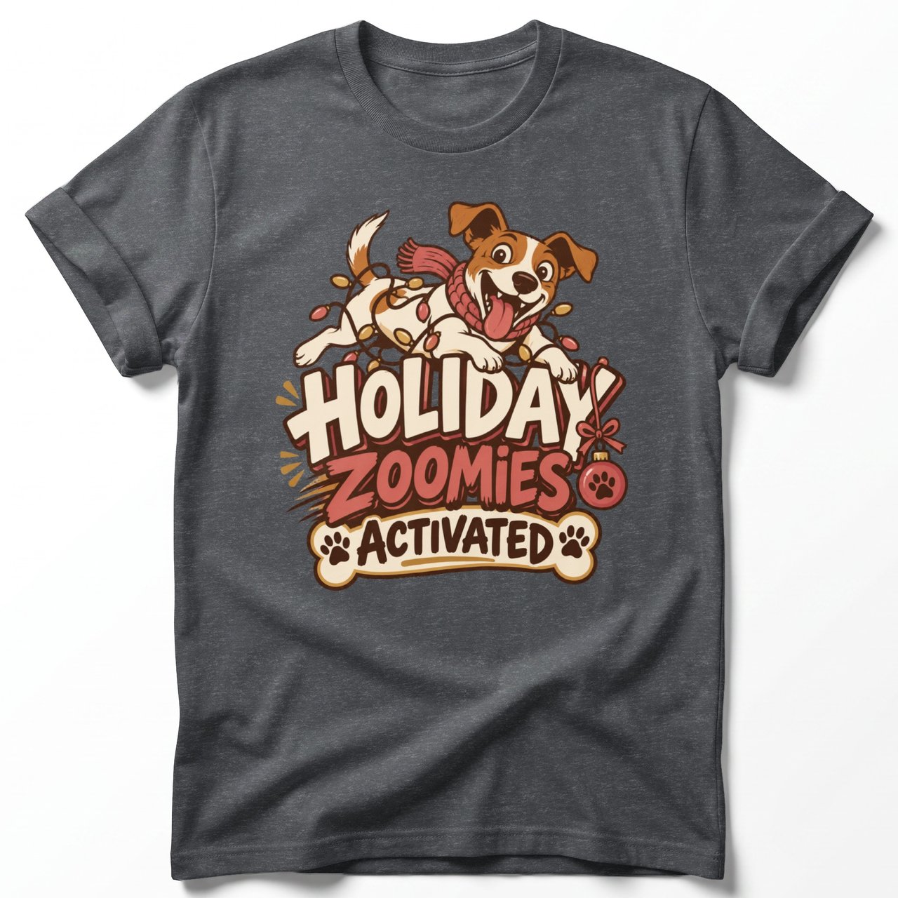 Holiday Zoomies Activated Tee