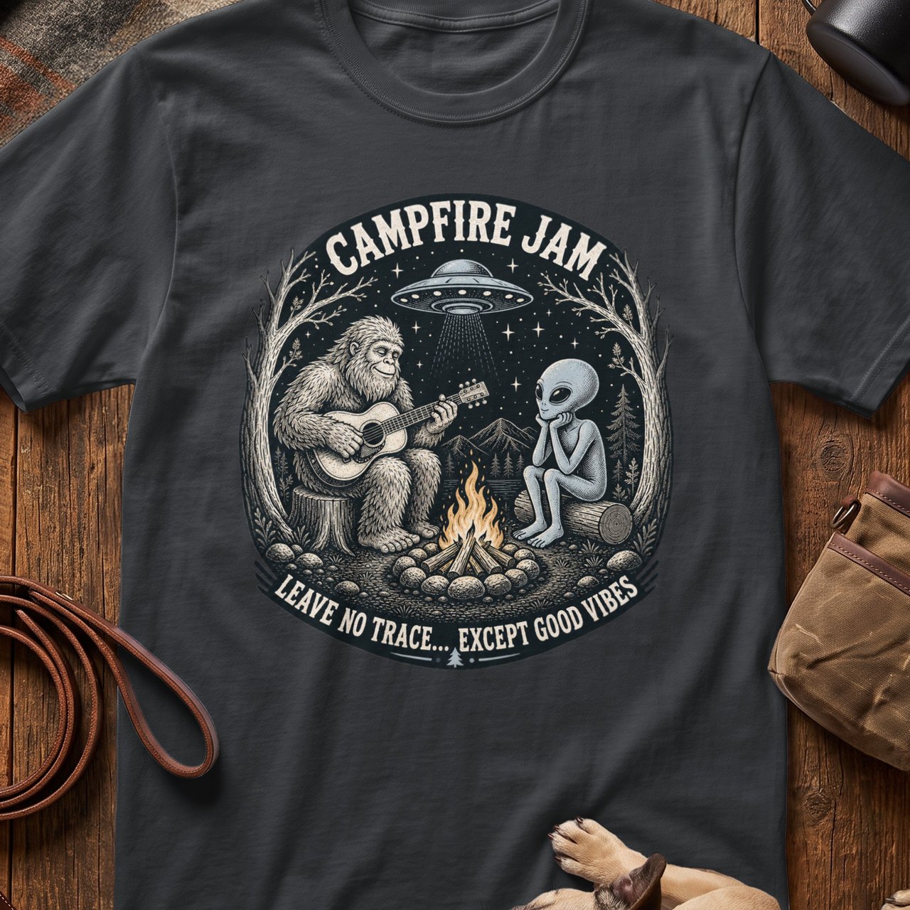 Campfire Jam Vibes T-Shirt