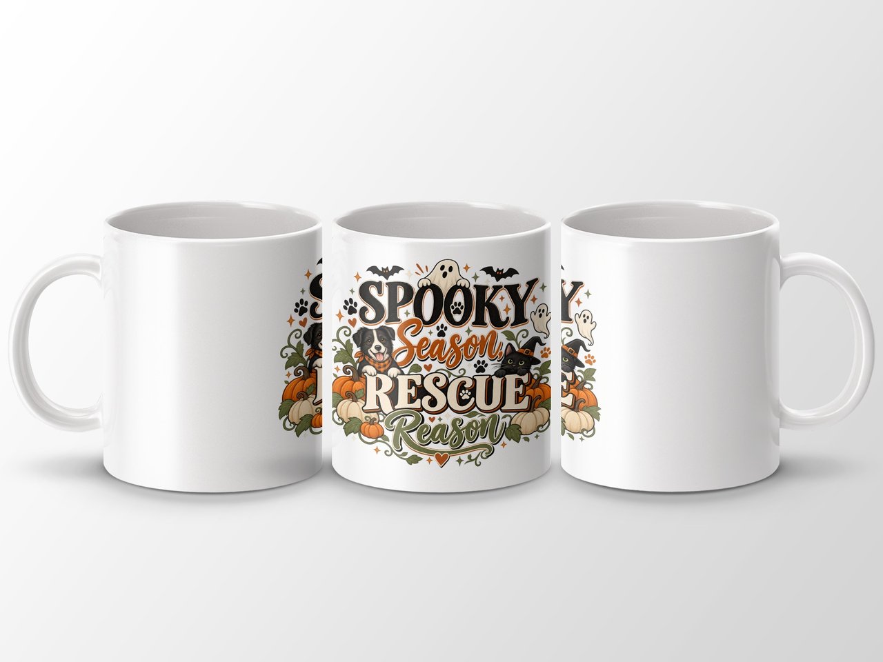 Spooky Season Rescue Reason Mug
