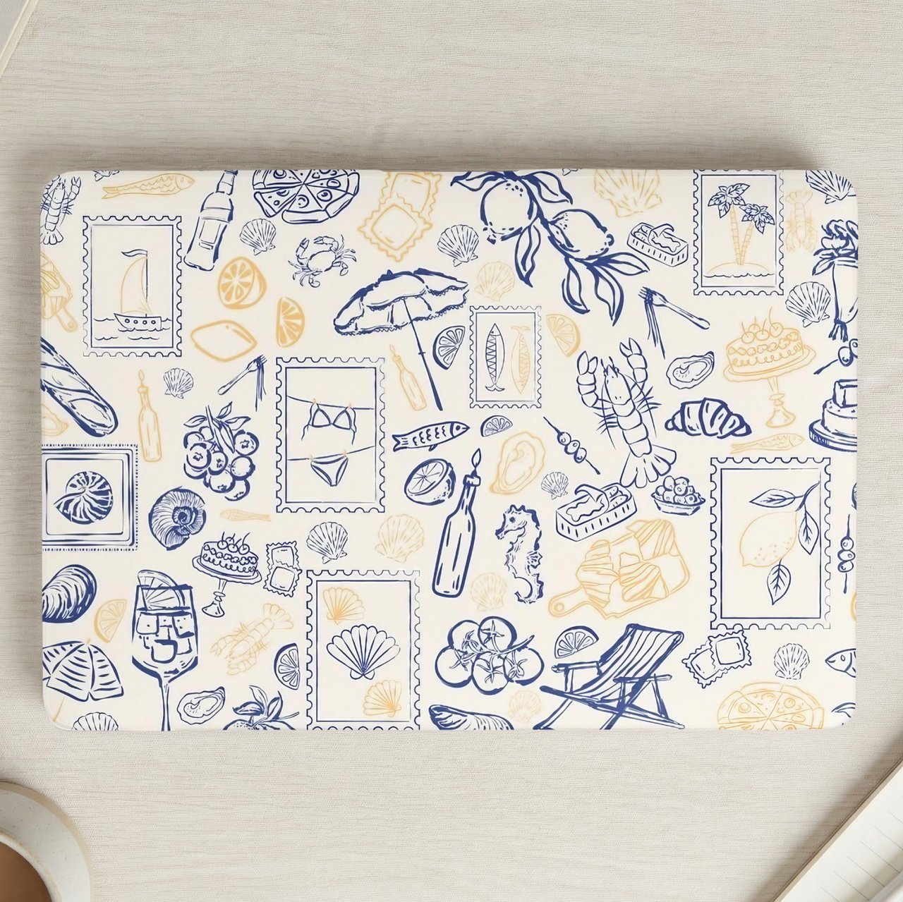 Mediterranean Summer MacBook Case