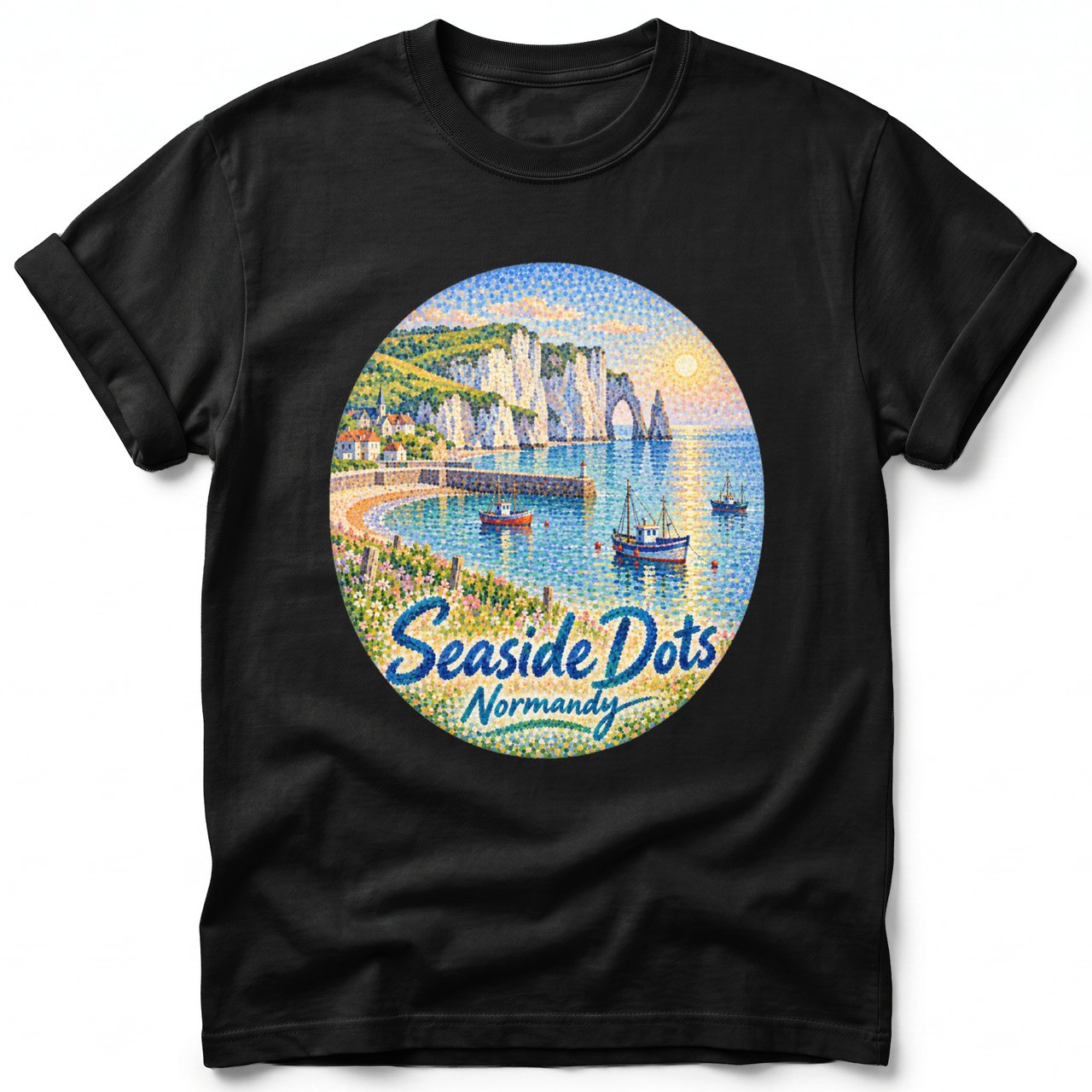 Seaside Dots ~ Comfort Colors Premium Tee