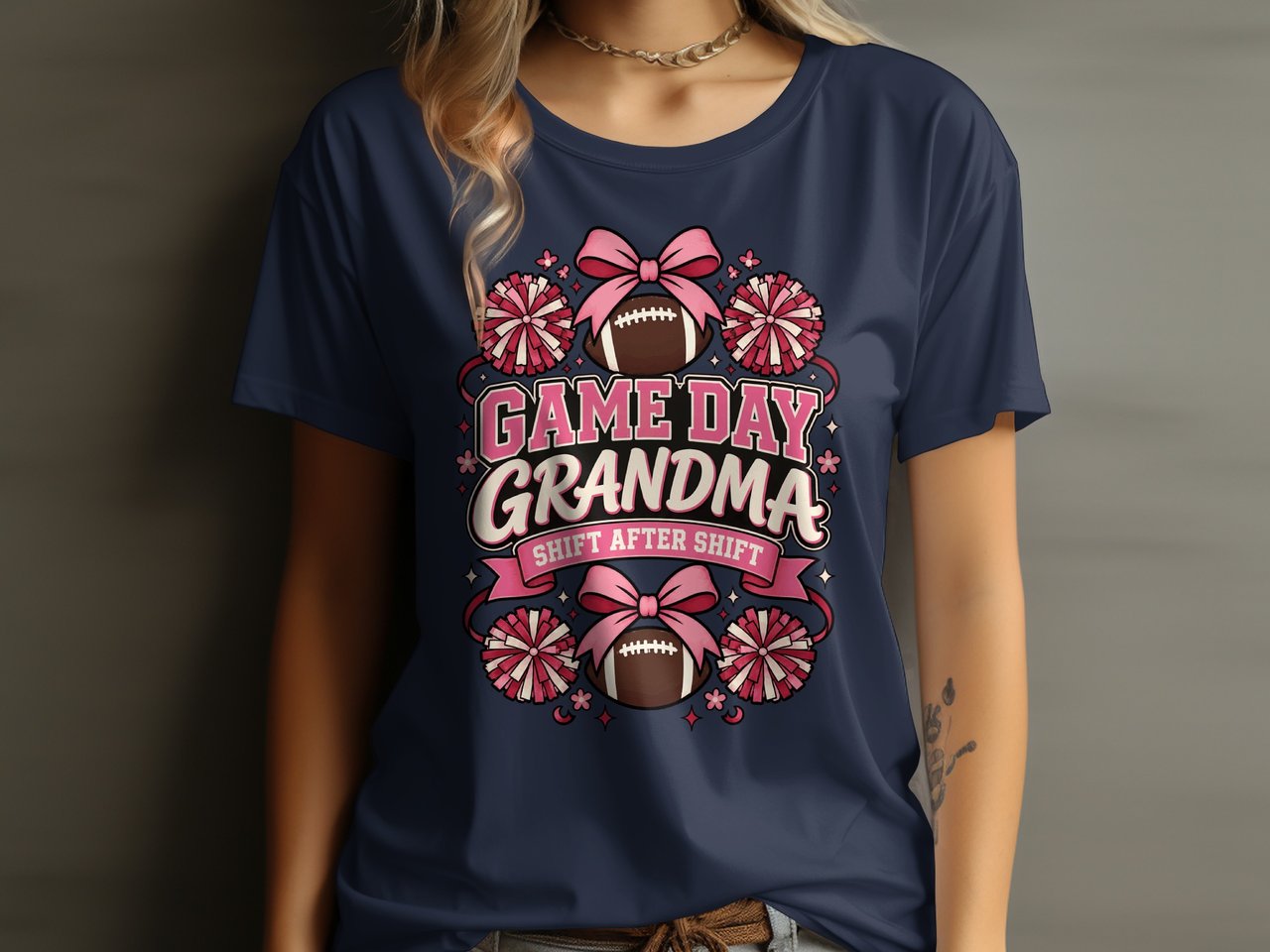 Game Day Grandma Tee or Sweatshirt