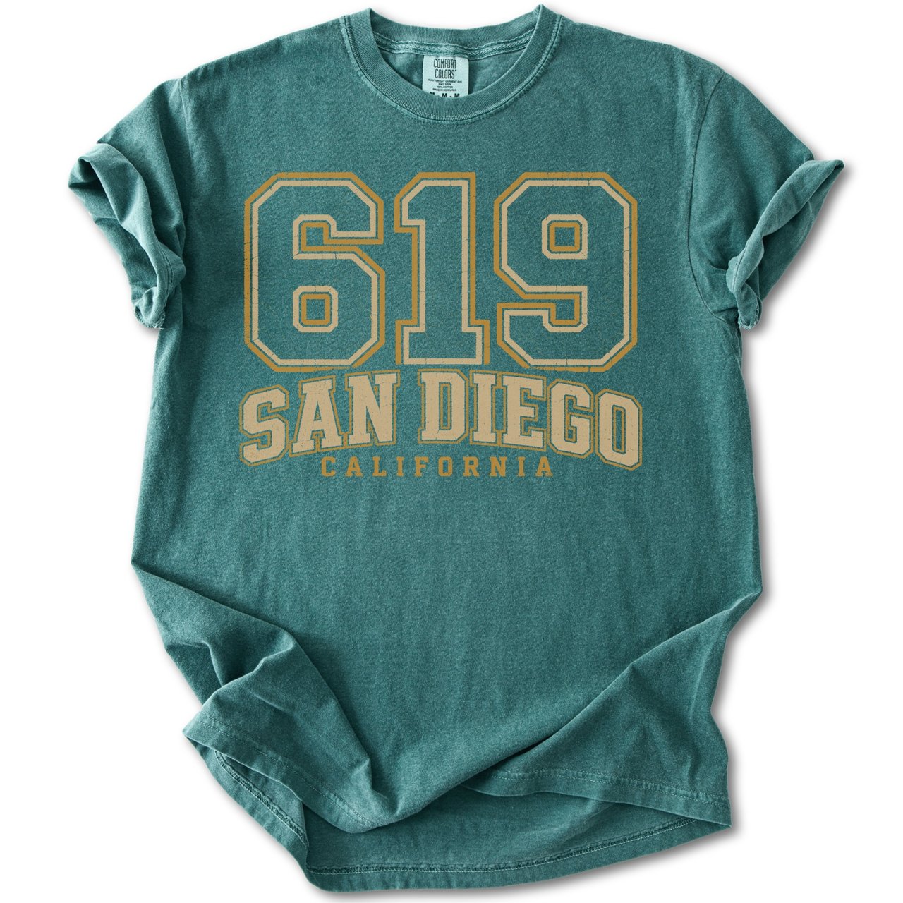 San Diego 619 California Tee